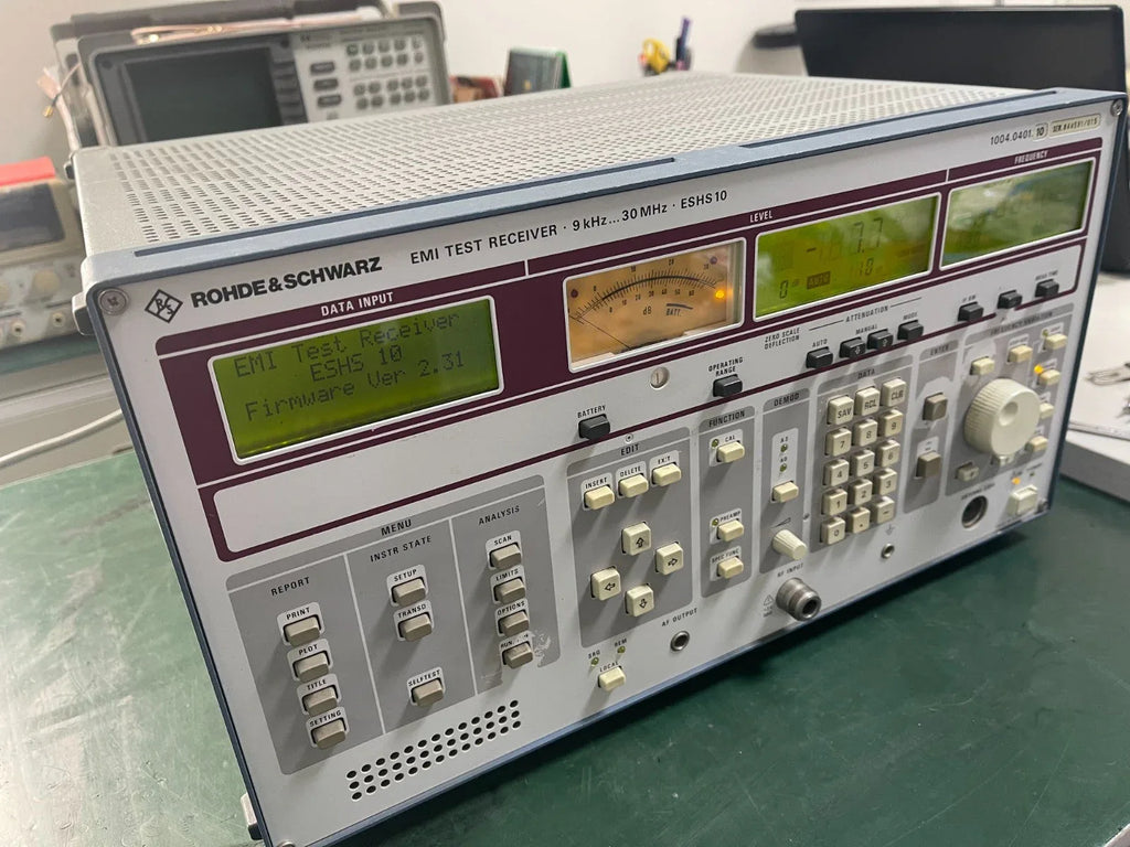 Rohde & Schwarz ESHS10 EMI Test Receiver 9 kHz to 30 MHz - ZYYKZ Test Equipment