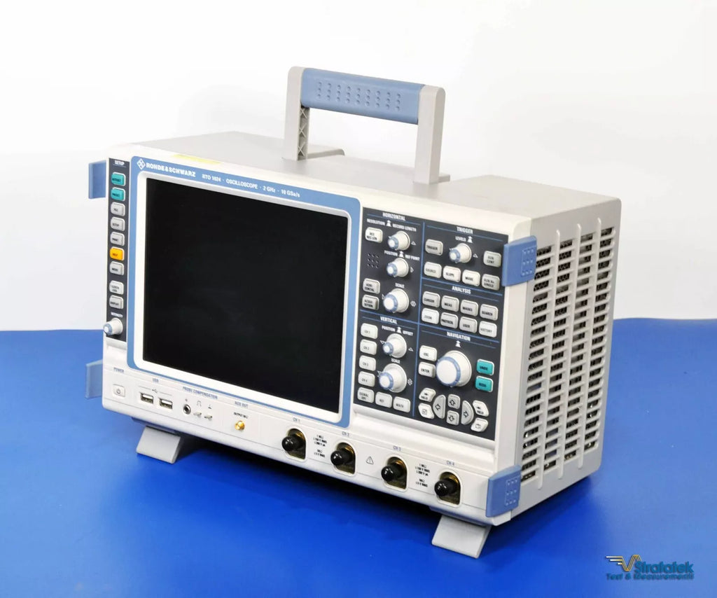 Rohde & Schwarz RTO1024 2GHz 10GS/s 4-Channel Oscilloscope - NIST Calibrated