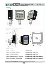 Load image into Gallery viewer, LR-Cal TLDMM 2.0 Precision Digital Reference Pressure Gauge ±0.05% Accuracy