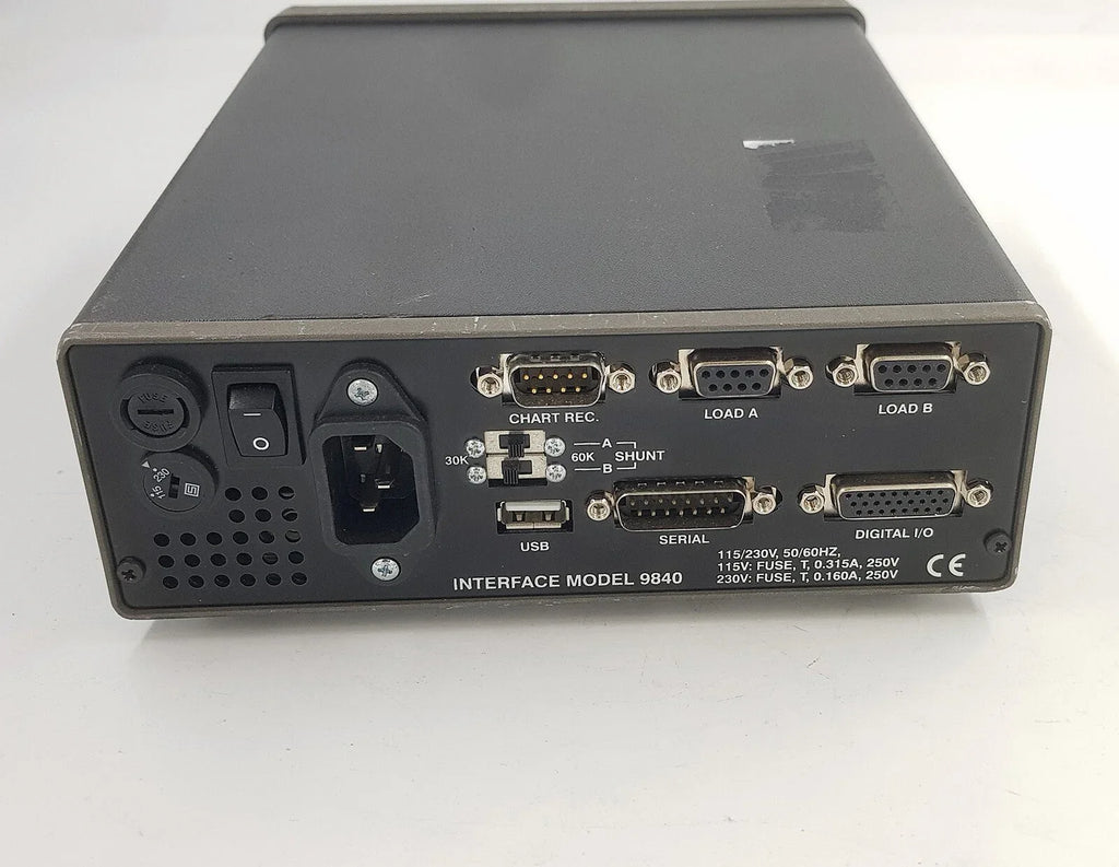 Interface 9840 Calibration Grade Multi-Channel Load Cell Indicator - ZYYKZ Test Equipment