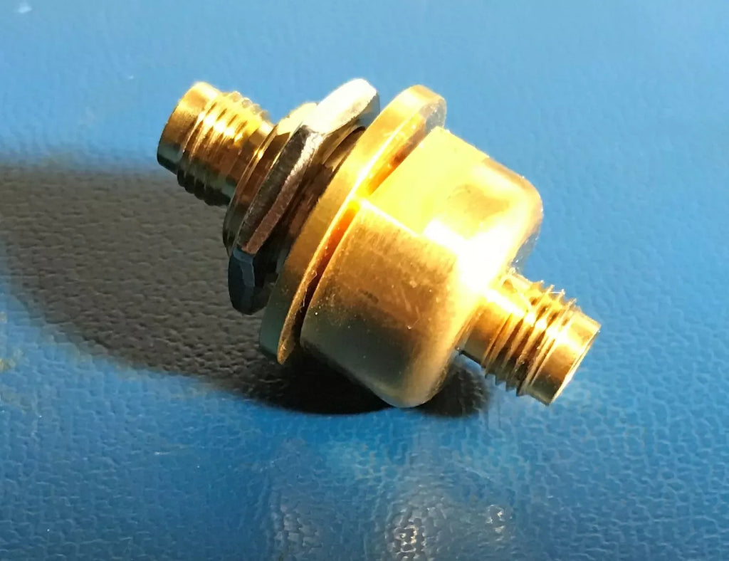 Keysight Agilent 5062-7243 2.4mm Female to 2.4mm Female Chassis Bulkhead Adapter - ZYYKZ Test Equipment