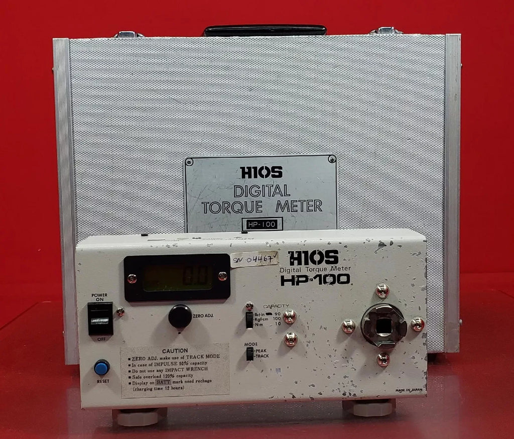 Hios HP-100 Digital Torque Meter - ZYYKZ Test Equipment