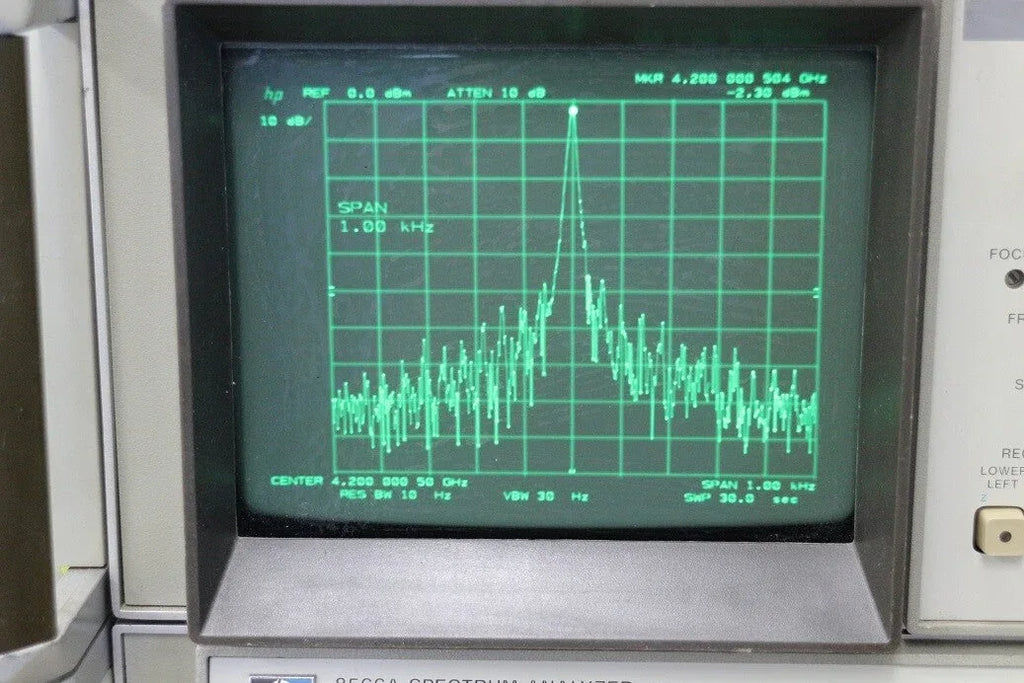 HP 8566A High-Performance Spectrum Analyzer 100 Hz - 22 GHz - ZYYKZ Test Equipment