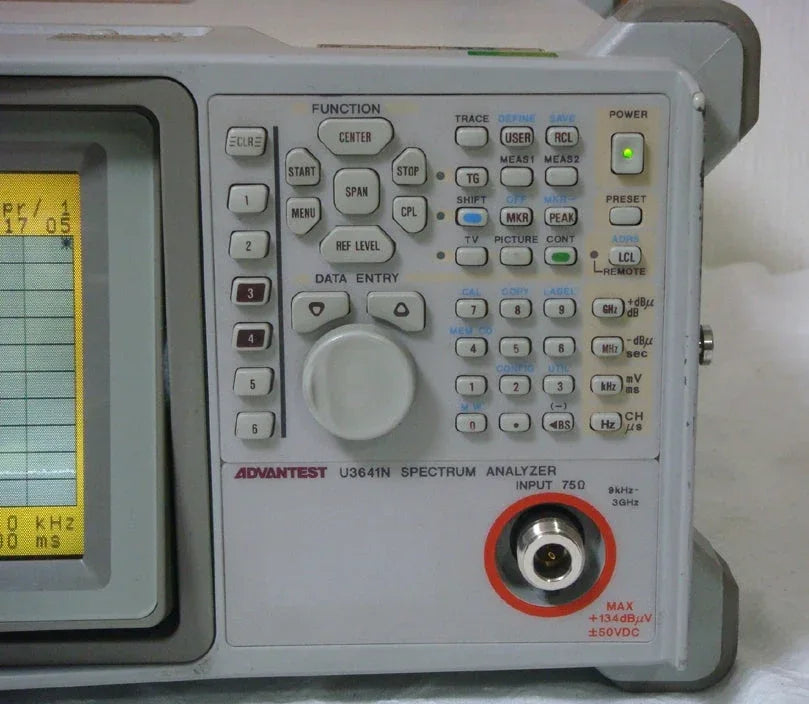 Advantest U3641N 3GHz RF Field Analyzer with High-Precision Measurement - ZYYKZ Test Equipment