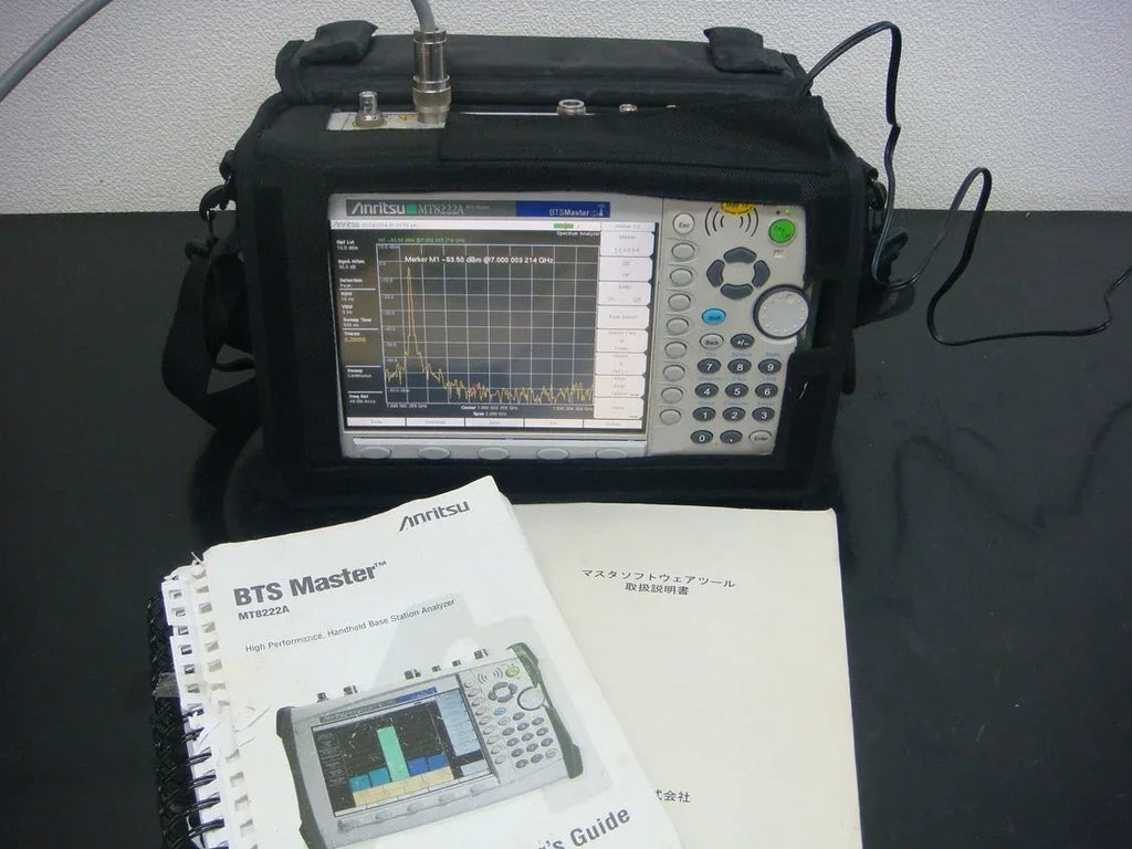 Anritsu MT8222A Handheld Base Station Analyzer with LTE and 5G NR Support - ZYYKZ Test Equipment