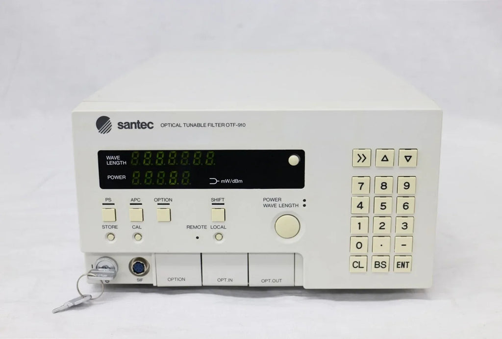Santec OTF-910 High-Precision Optical Tunable Filter - ZYYKZ Test Equipment
