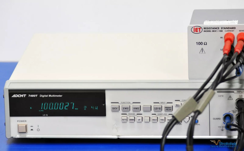 ADCMT 7480T 8.5 Digit Digital Multimeter
