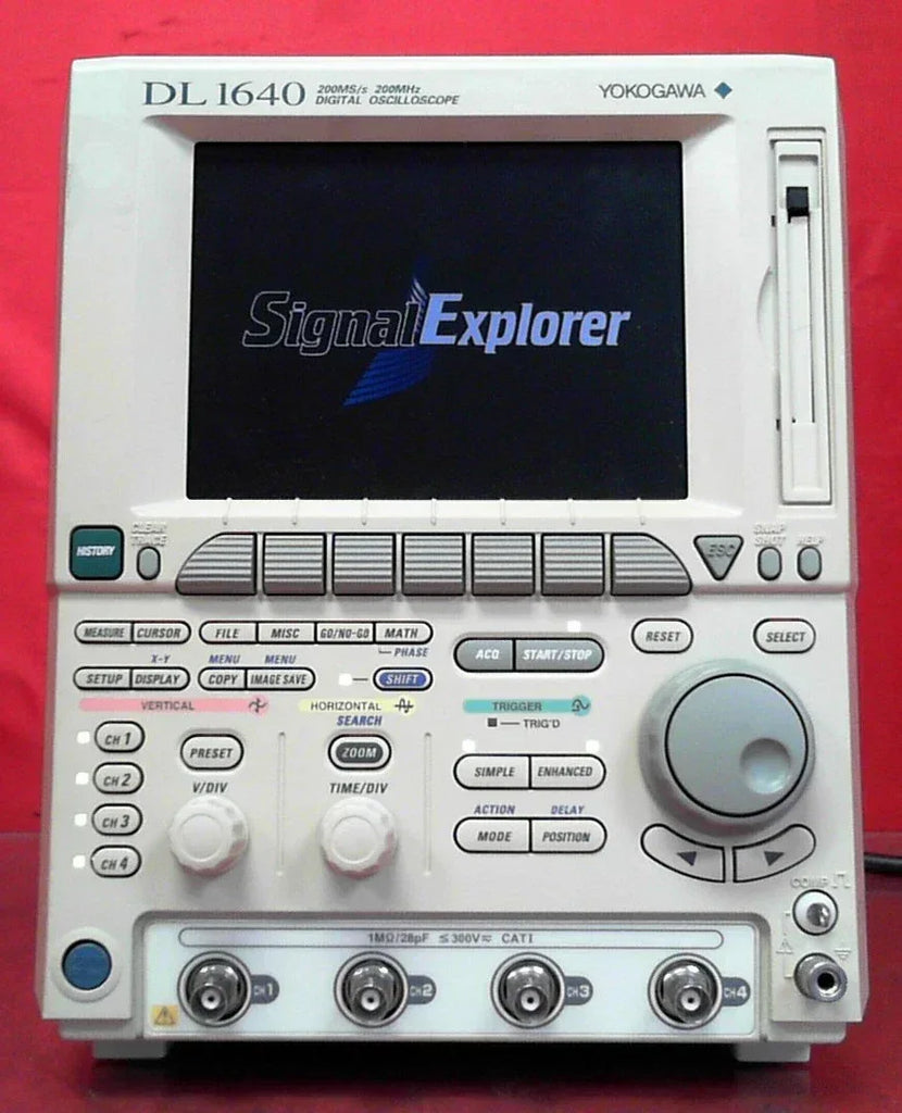 Yokogawa DL1640 Digital Oscilloscope 200MHz 4 Channel - ZYYKZ Test Equipment