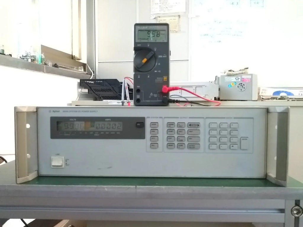 Agilent 6626A 4-Channel System DC Power Supply 0-50V 0-2A 100-240VAC - ZYYKZ Test Equipment