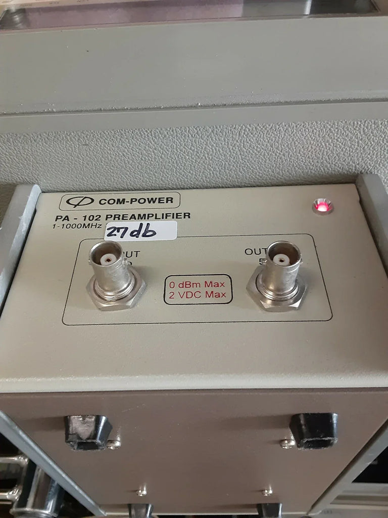 High Gain RF Preamplifier 1 MHz to 1000 GHz | 32 dB Gain - ZYYKZ Test Equipment