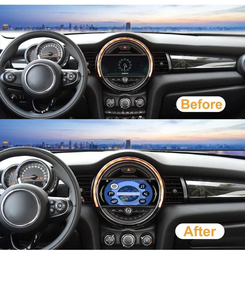 BMW Mini Cooper EVO 2018 Android 11 Multimedia Player with Apple CarPlay - ZYYKZ Test Equipment