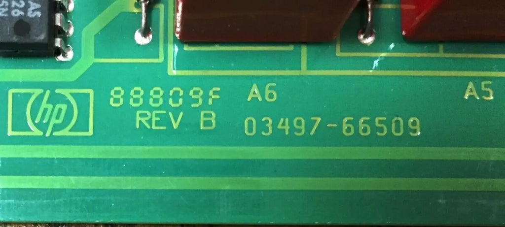 Hewlett-Packard 03497-66509 Rev B Channel Guarded Acquisition Circuit Board - ZYYKZ Test Equipment