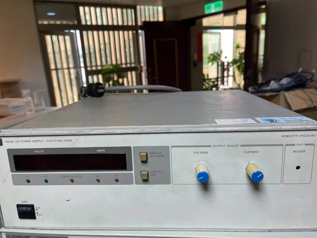 HP Agilent 6012B DC Power Supply 0-60V 0-50A 1000W Programmable - ZYYKZ Test Equipment