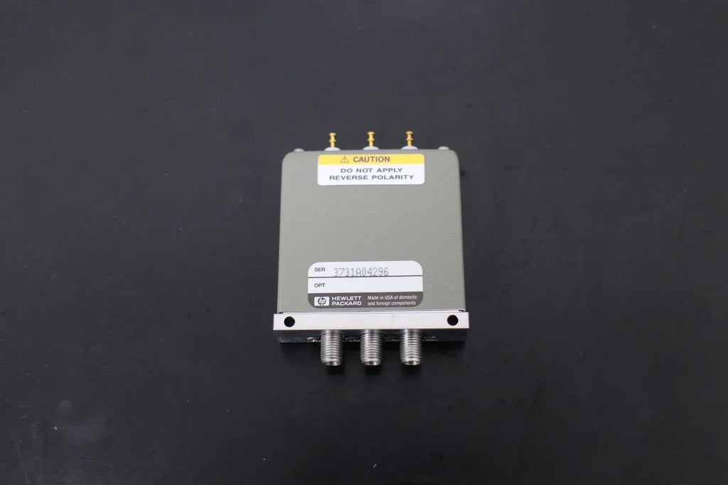 HP 8762C/024 High-Performance Coaxial RF Switch - ZYYKZ Test Equipment