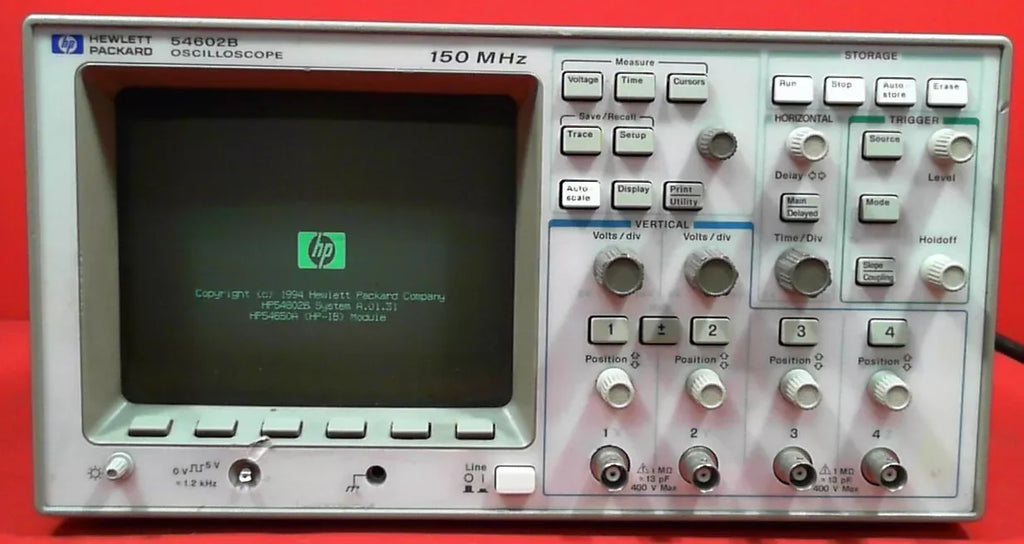 Agilent 54602B 2-Channel 150 MHz Oscilloscope - ZYYKZ Test Equipment