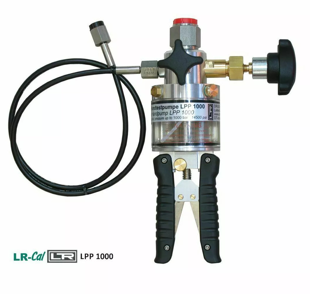 LR-Cal LPP 1000 Hydraulic Pressure Calibration Hand Pump - 14500 PSI / 1000 Bar