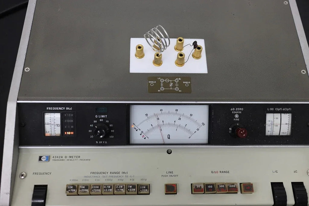 YOKOGAWA 4342A Q Meter - Precision RF Component Analyzer - ZYYKZ Test Equipment