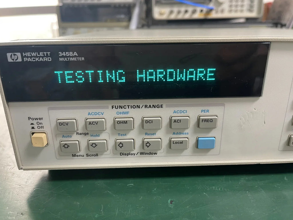 HP Agilent 3458A 8½-Digit High-Precision Digital Multimeter - ZYYKZ Test Equipment