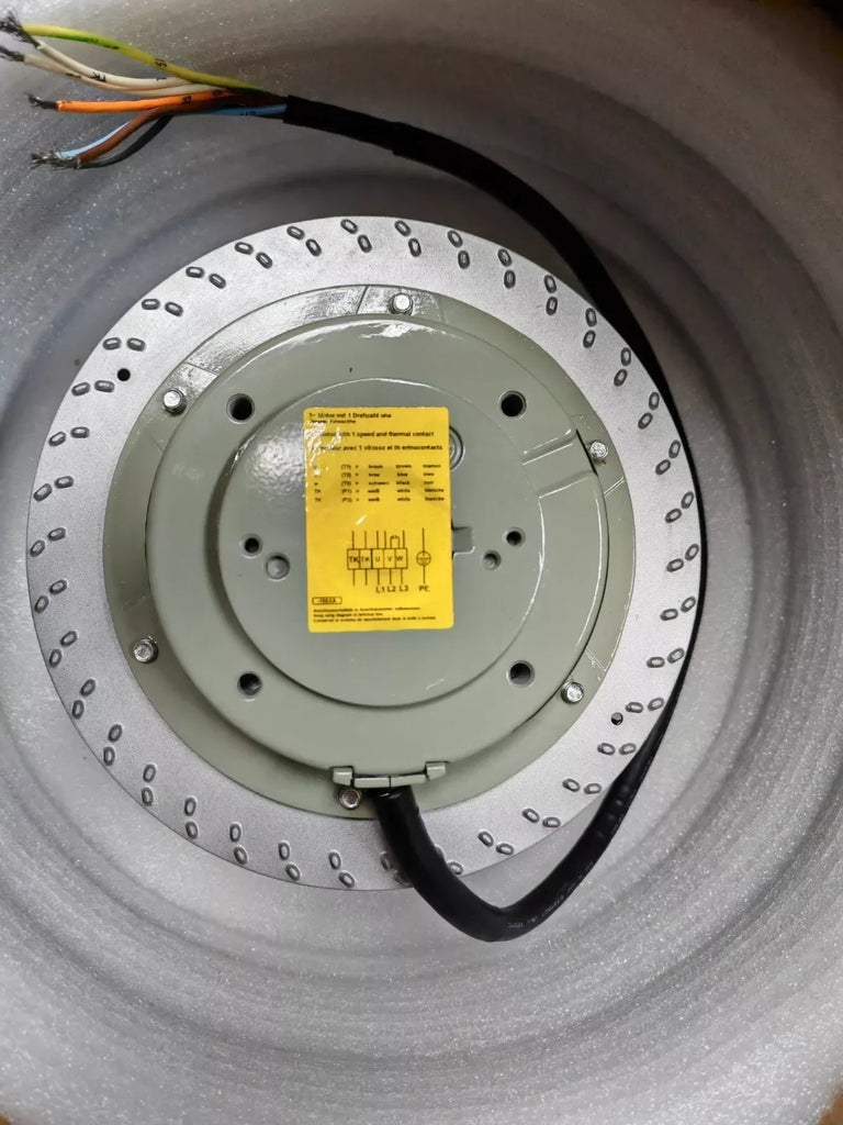 Ziehl-Abegg RE18P-2DK.1E.2R High-Performance Industrial Cooling Fan - ZYYKZ Test Equipment