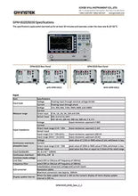 Load image into Gallery viewer, GW Instek GPM-8320 2-Channel 3-Phase Power Meter - 1000V, 20A, GPIB