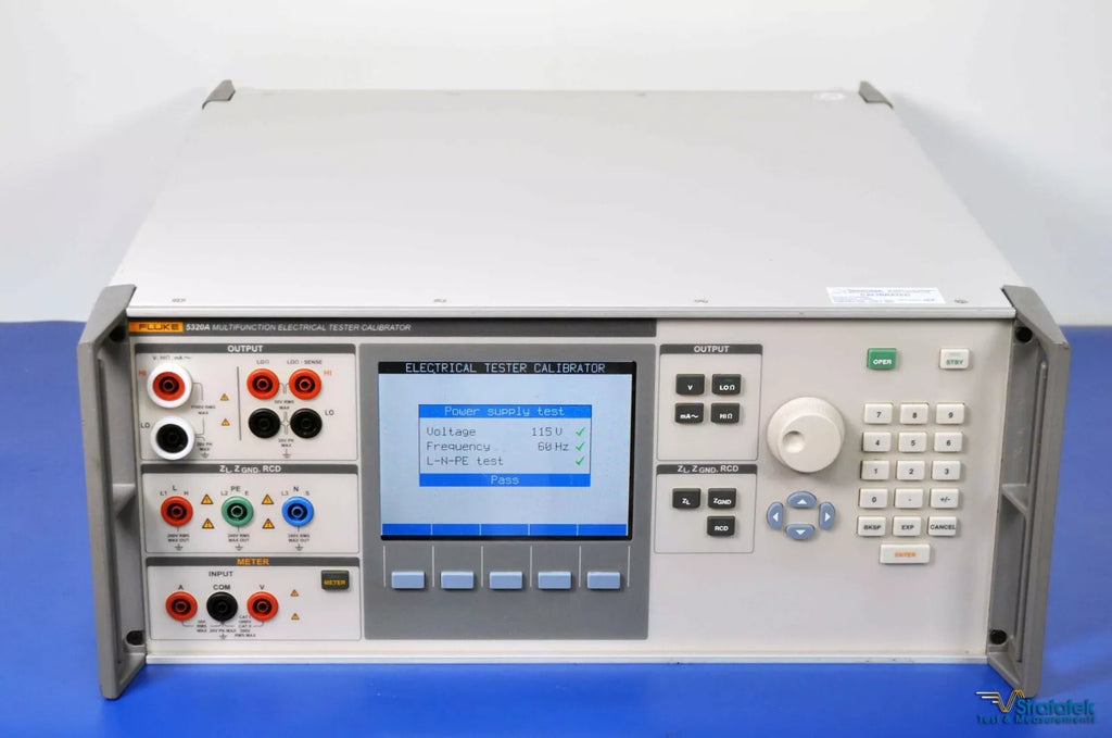 Fluke 5320A Multifunction Electrical Tester Calibrator - NIST Calibrated