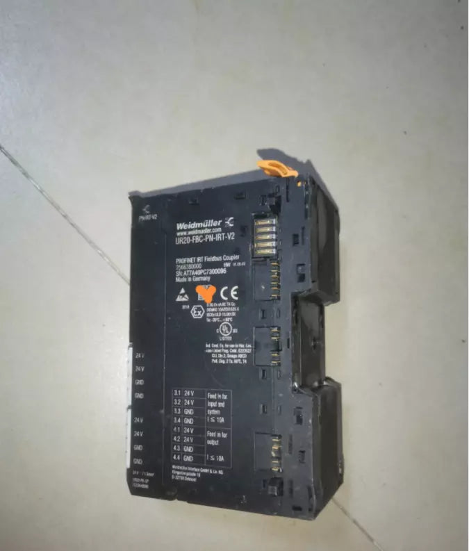 Weidmuller UR20-FBC-PN-IRT-V2 Module - Used, Fast Shipping
