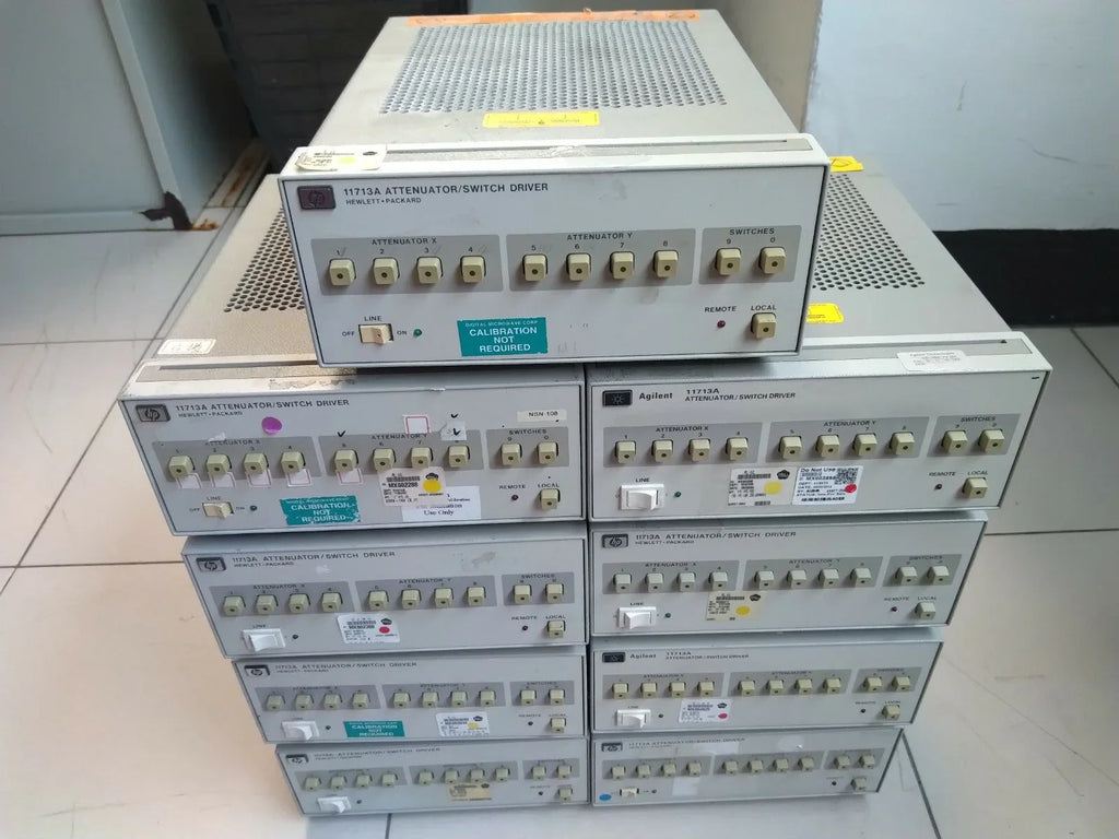 HP Agilent 11713A Attenuator Switch Driver Module - ZYYKZ Test Equipment