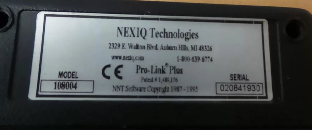 NEXIQ Technologies Pro Link Plus 108004 Vehicle Diagnostic Tool - ZYYKZ Test Equipment