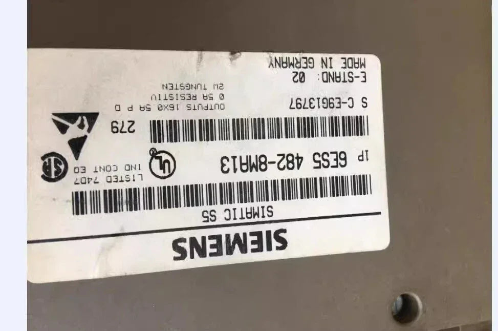 Siemens 6ES5 482-8MA13 Digital Input Module for S5 PLC Systems - ZYYKZ Test Equipment