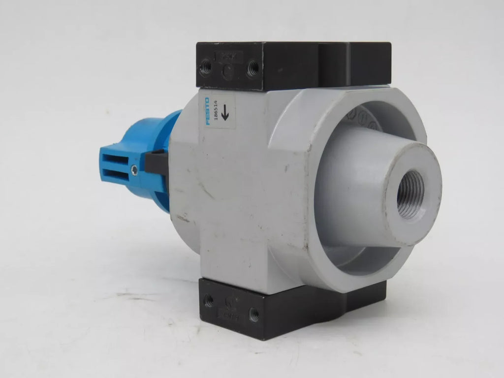 Festo HE-1/2-D-MAXI Industrial Shut-Off Valve, 1/2 Size - ZYYKZ Test Equipment