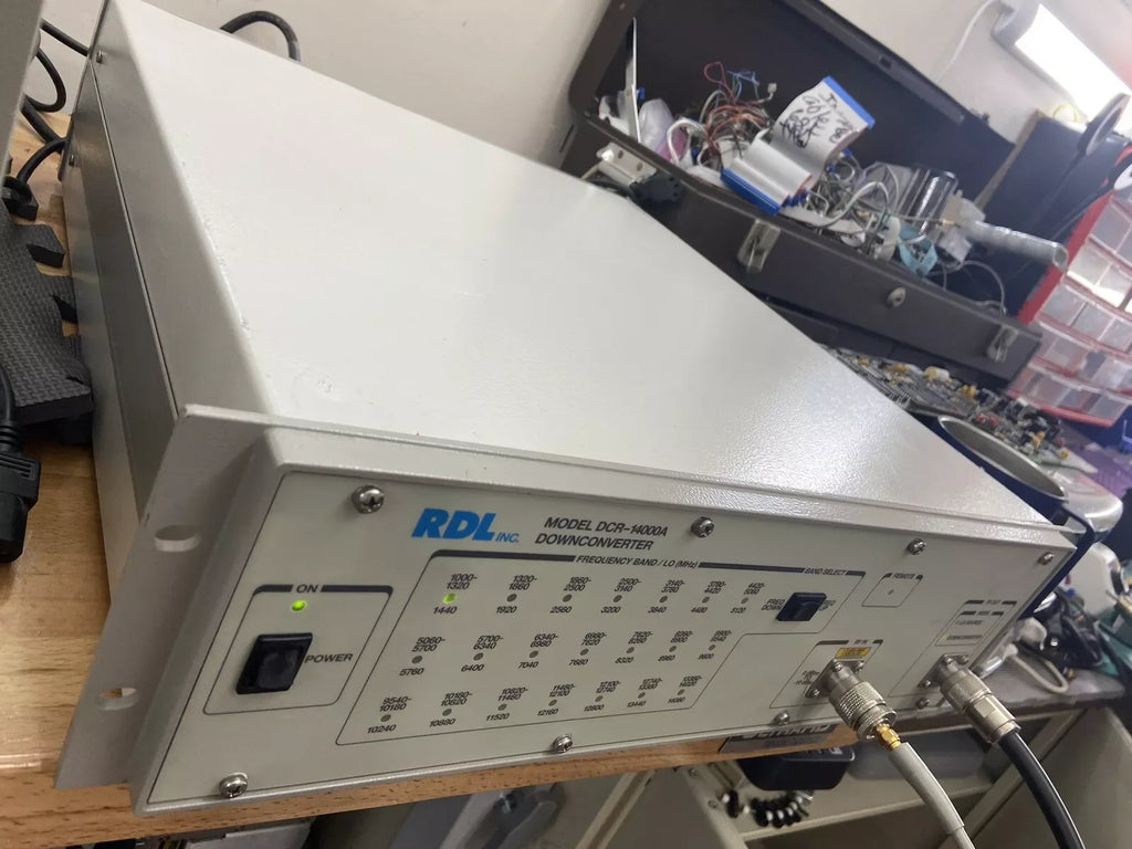 Aeroflex RDL DCR-14000A Downconverter 14 GHz Ultra Low Phase Noise - ZYYKZ Test Equipment