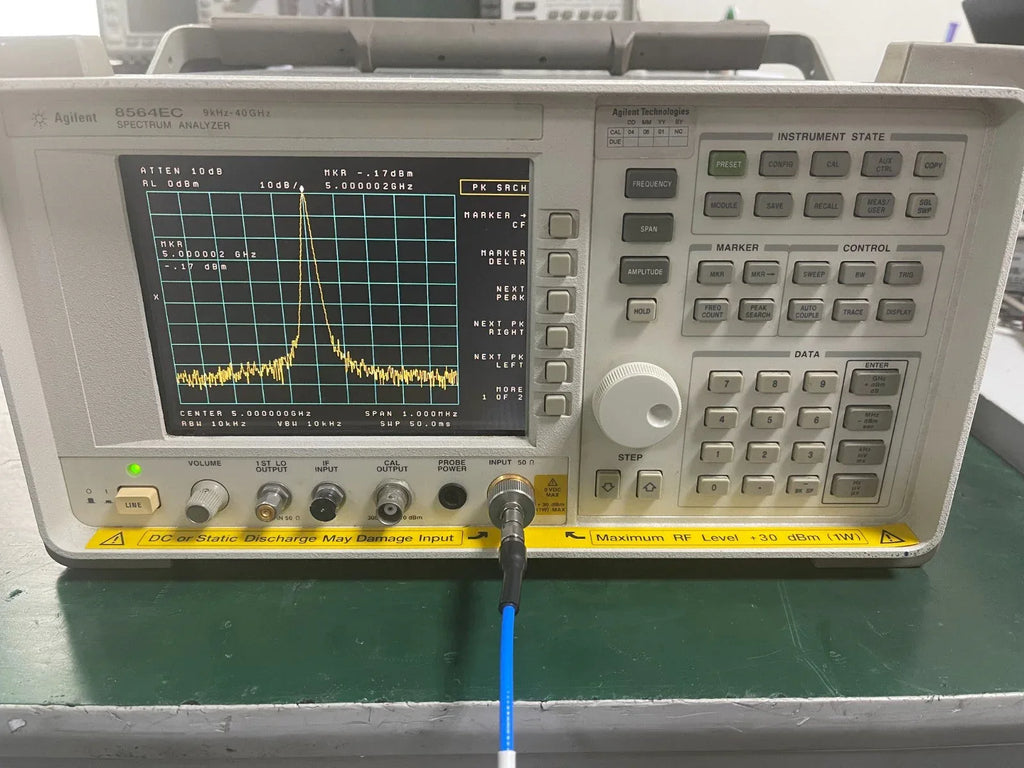 Agilent 8564EC 9KHz - 40GHz High-Performance Spectrum Analyzer with Option 007 - ZYYKZ Test Equipment