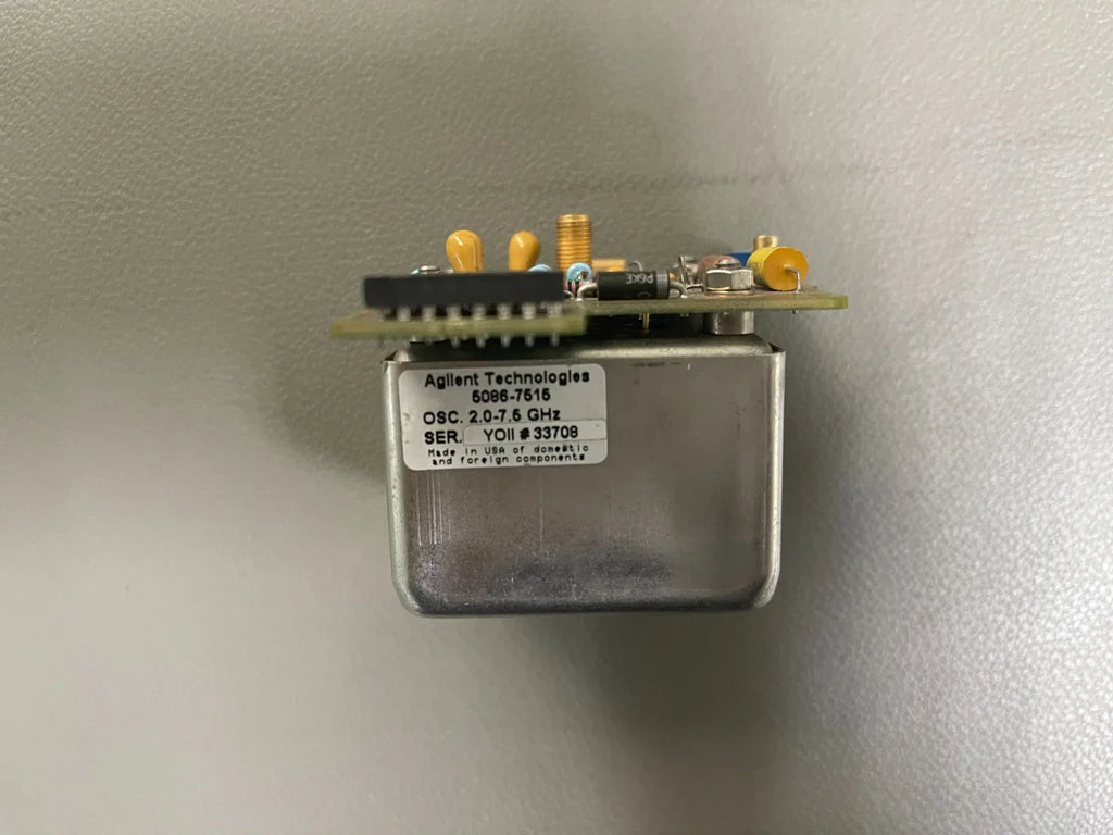 HP Agilent YTO YIG Tuned Oscillator 5086-7515, 2.0-7.5 GHz for 8360 Series - ZYYKZ Test Equipment