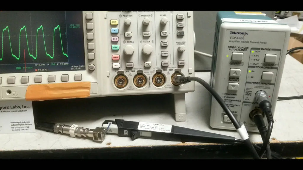 TCP312 Oscilloscope Current Probe for Accurate AC/DC Current Measurements - ZYYKZ Test Equipment