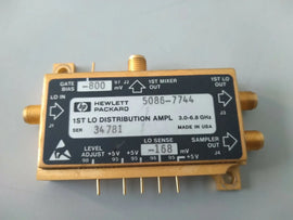 HP Agilent 5086-7744 1st LO Distribution Amplifier for 8594E Spectrum Analyzer - ZYYKZ Test Equipment
