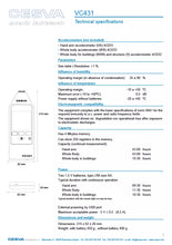 Load image into Gallery viewer, CESVA VC431 Triaxial Vibrometer - ISO 804 Certified Vibration Meter