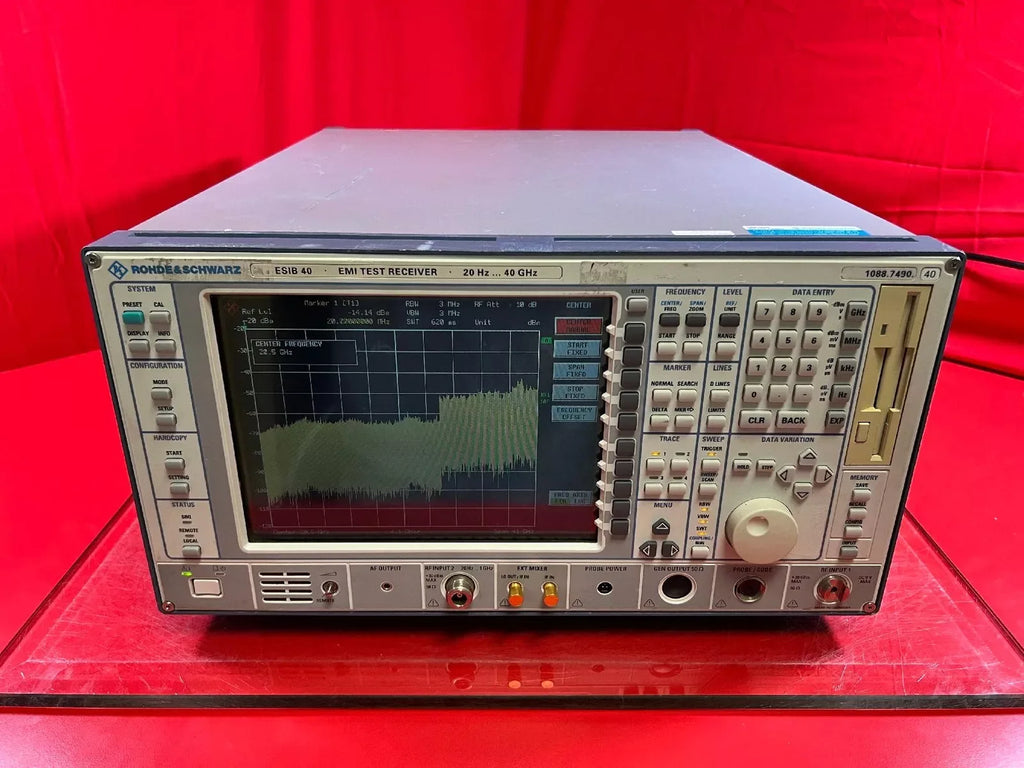 Rohde & Schwarz ESIB40 Test Receiver 20Hz-40GHz with Opt. B4, B5, B21 - ZYYKZ Test Equipment