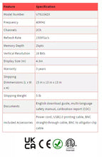 Load image into Gallery viewer, UNI-T UTG1042X 40MHz 2-Channel Arbitrary Waveform Generator