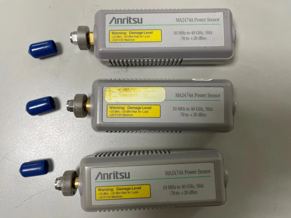 Anritsu MA2474A Power Sensor - 10MHz to 40GHz, 50 Ohm, -20 to 70 dBm - ZYYKZ Test Equipment