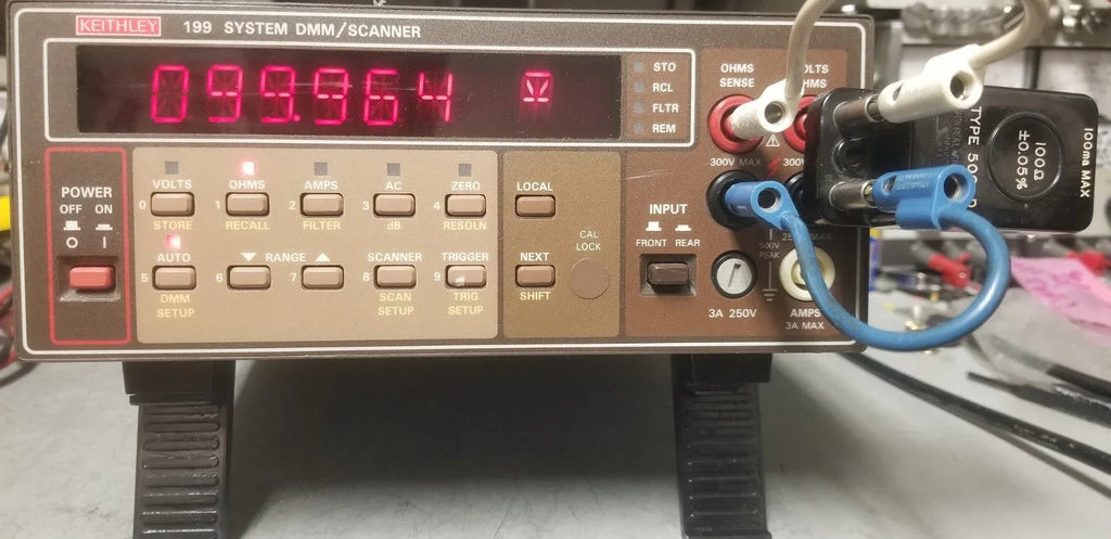 Keithley 199 System Digital Multimeter Scanner Module - ZYYKZ Test Equipment
