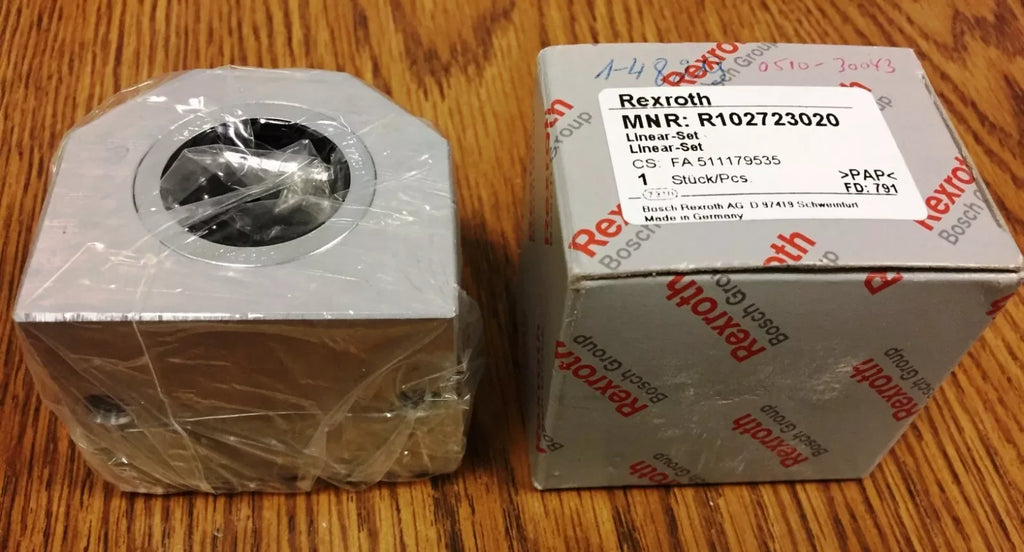 Bosch Rexroth R102723020 Linear Ball Bearing - Precision Motion Component - ZYYKZ Test Equipment