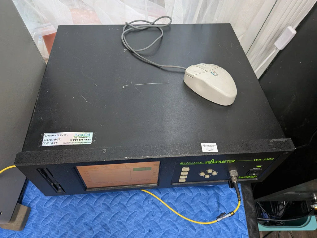 Burleigh WA-7000 Multiline Wavemeter for Precise Wavelength Measurement - ZYYKZ Test Equipment