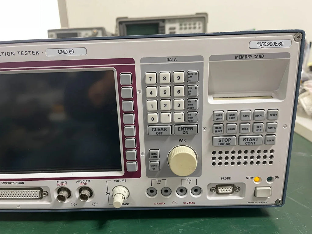 ROHDE & SCHWARZ CMD60 DECT Radio Communication Tester - ZYYKZ Test Equipment