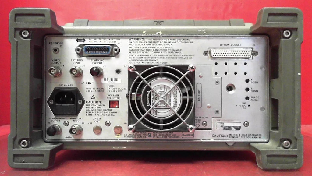 Agilent 8562A Spectrum Analyzer 100 kHz to 2.9 GHz - ZYYKZ Test Equipment