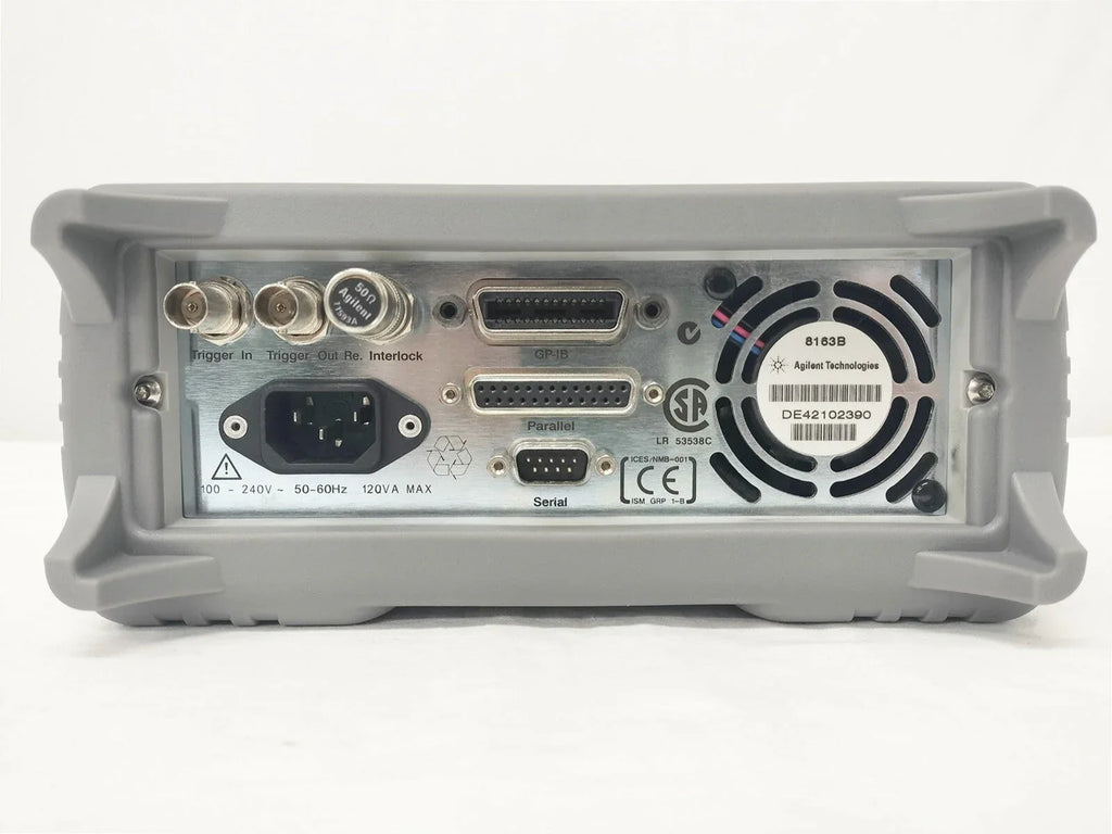 Agilent 8163B Lightwave Multimeter for Optical Power and Voltage Measurement - ZYYKZ Test Equipment