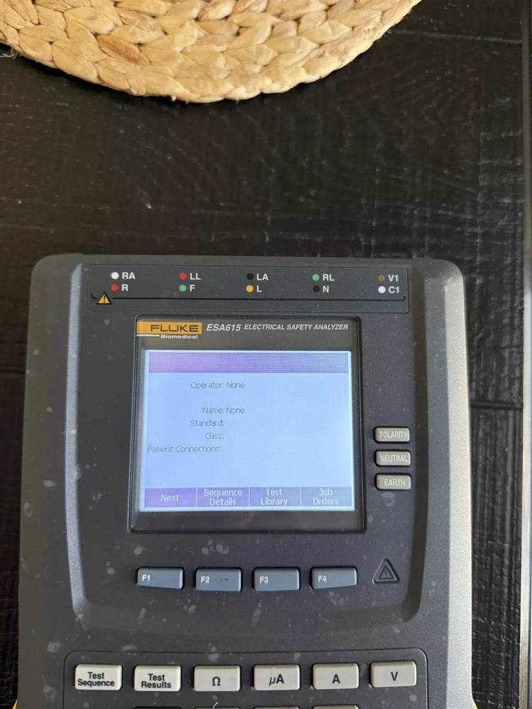 Fluke ESA615 EU Electrical Safety Analyzer 230V - Tested & Certified - ZYYKZ Test Equipment