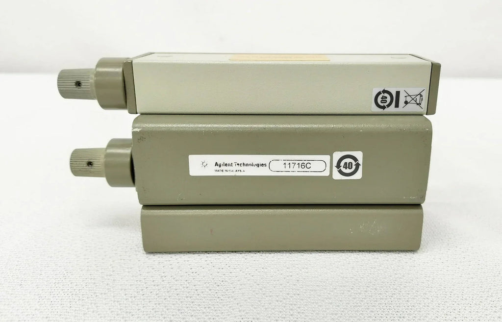 Agilent 8496B + 8494B DC-18 GHz Precision RF Attenuator Set - ZYYKZ Test Equipment