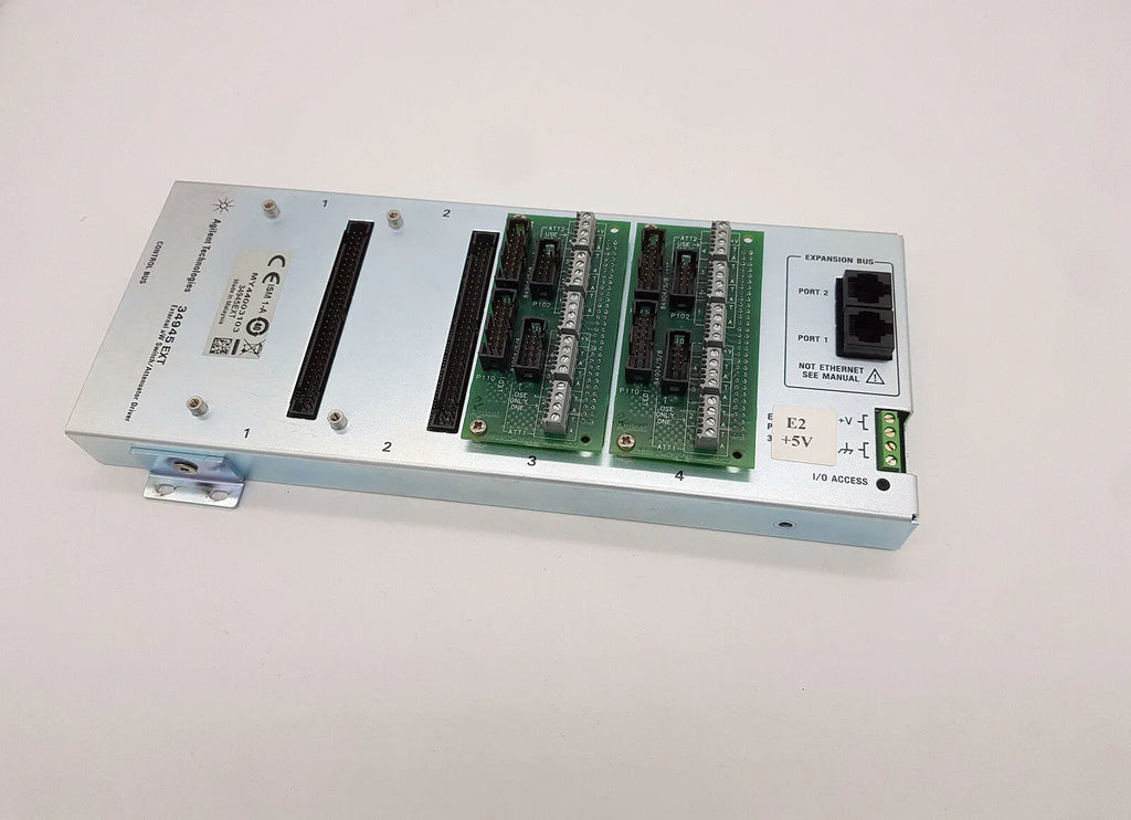 Agilent 34945 EXT External Microwave Switch Attenuator Driver - ZYYKZ Test Equipment