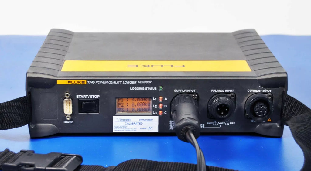 Fluke 1745 Three Phase Power Quality Logger - Calibrated 3Ph PQLogger