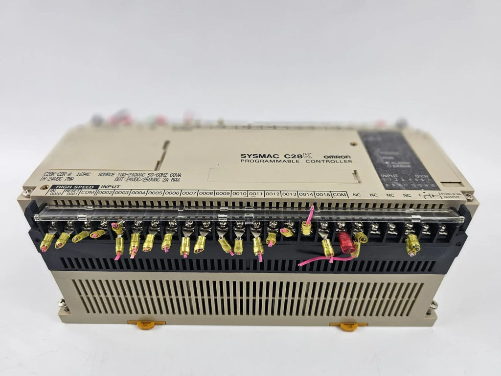 Omron SYSMAC CJ2M-28K Programmable Logic Controller (PLC) - ZYYKZ Test Equipment